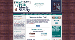 Desktop Screenshot of madfolk.org