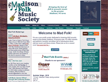 Tablet Screenshot of madfolk.org